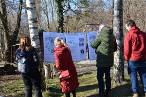 Na veřejném projednání představili architekti města návrh, co vše a kde by mohlo vzniknout v průběhu letních prázdnin na odpočinkovém místě u splavu v Lubině.