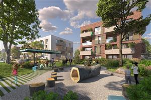 Vizualizace - Rozvojová rezidenční lokalita Kopřivnice-Západ