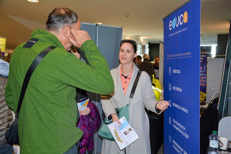 Na akci Den tvé kariéry, na které nabízelo 17 škol možnosti dalšího studia, byly prezentovány i novinkové obory