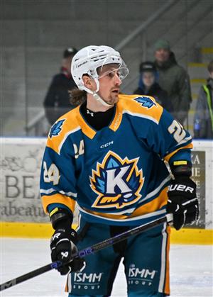 Útočník Michal Velecký měl po předchozí smolné sezoně tentokrát lepší rok, v play-off byl jedním z tahounů týmu.